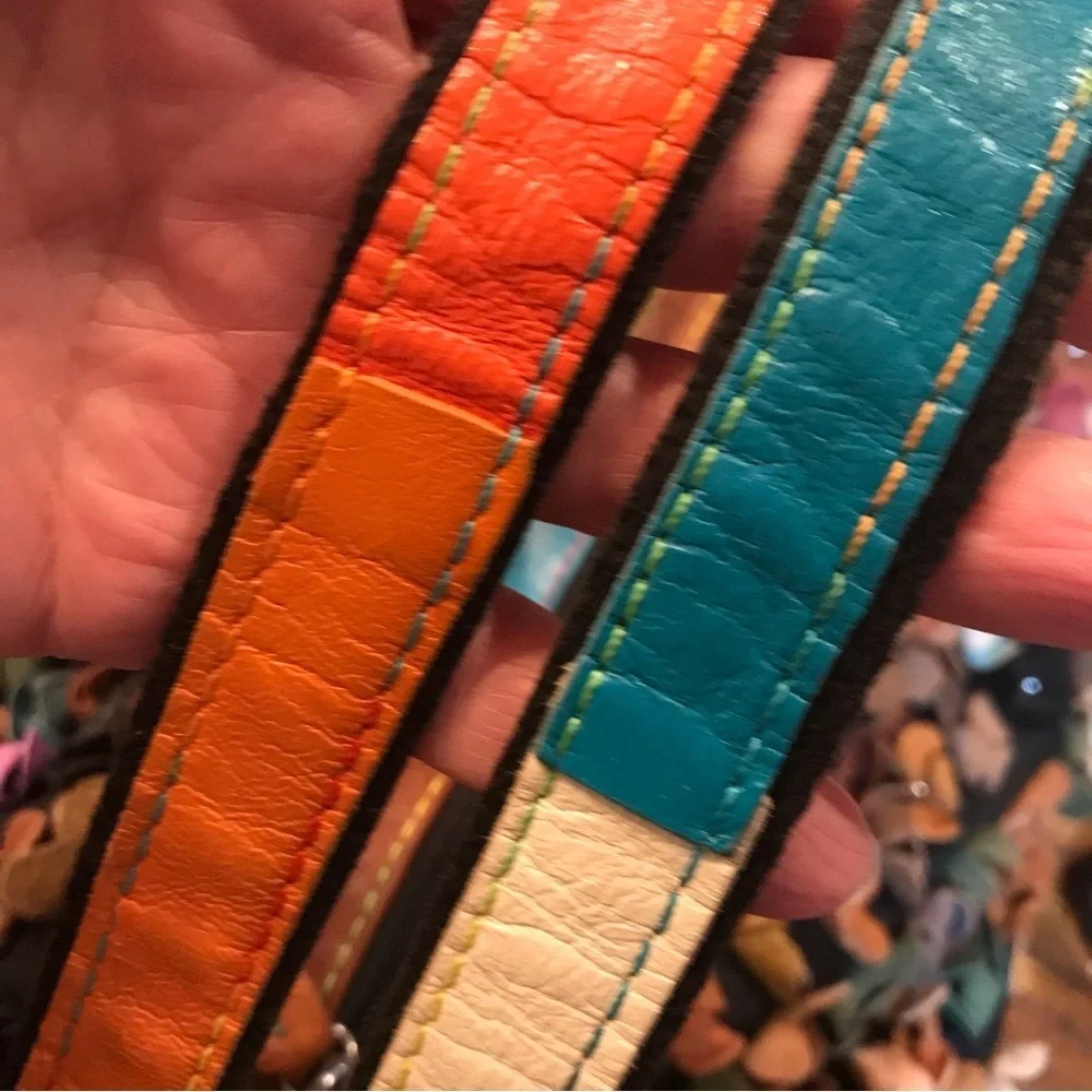 ✌️VINTAGE BOHO Leather Flower Bag - Picture 7 of 16